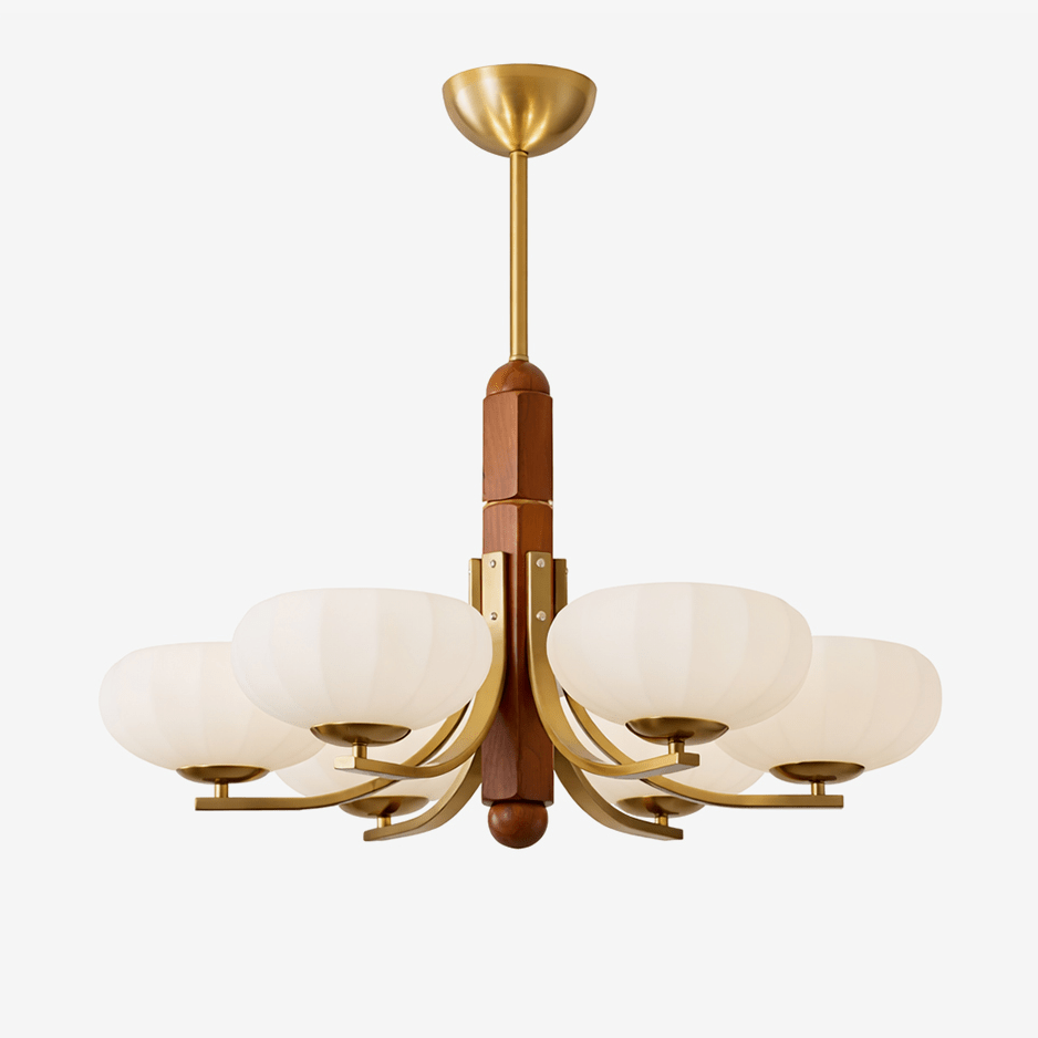 Eldric Modern Glass Chandelier for Dining Room and Living Room