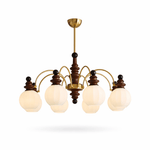 Marcellin Modern Glass Chandelier for Dining Room and Living Room