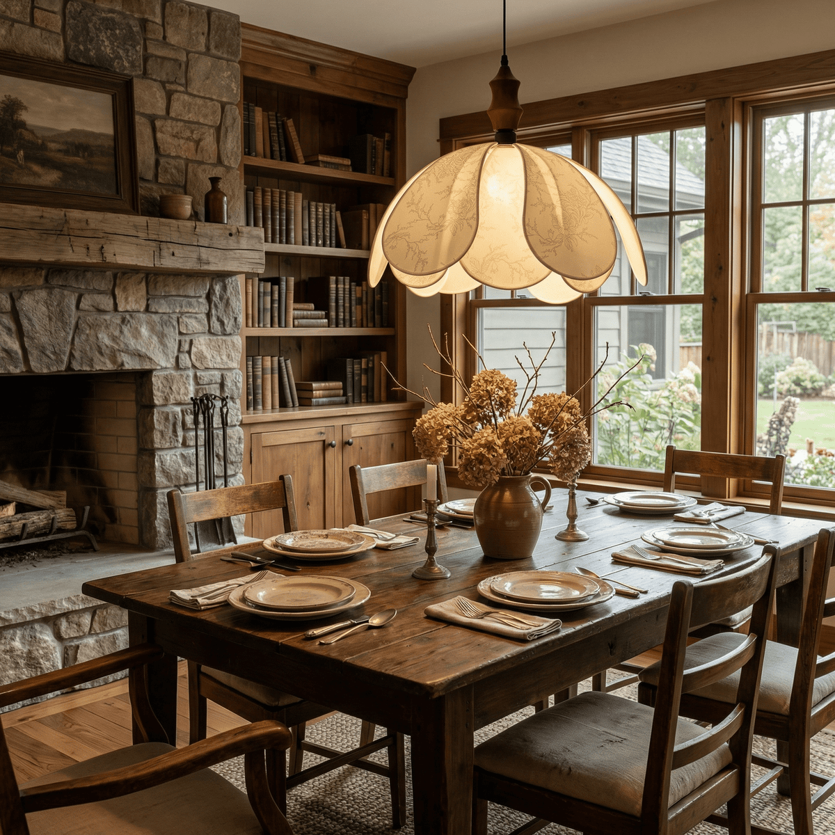 Roswyn Petal Pendant Light – Modern Designer Hanging Lamp for Dining & Living Spaces