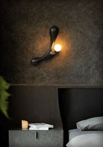 Liora Drift Wood Wall Sconce | Sculptural Solid Wood Wall Light