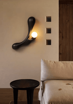 Liora Drift Wood Wall Sconce | Sculptural Solid Wood Wall Light