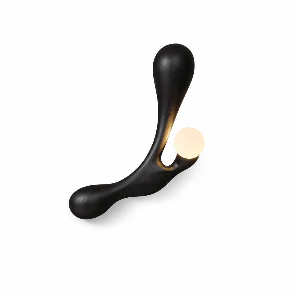 Liora Drift Wood Wall Sconce | Sculptural Solid Wood Wall Light