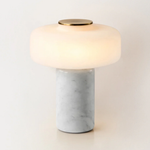 Maris Rechargeable Marble Table Lamp – Cordless LED Accent Light