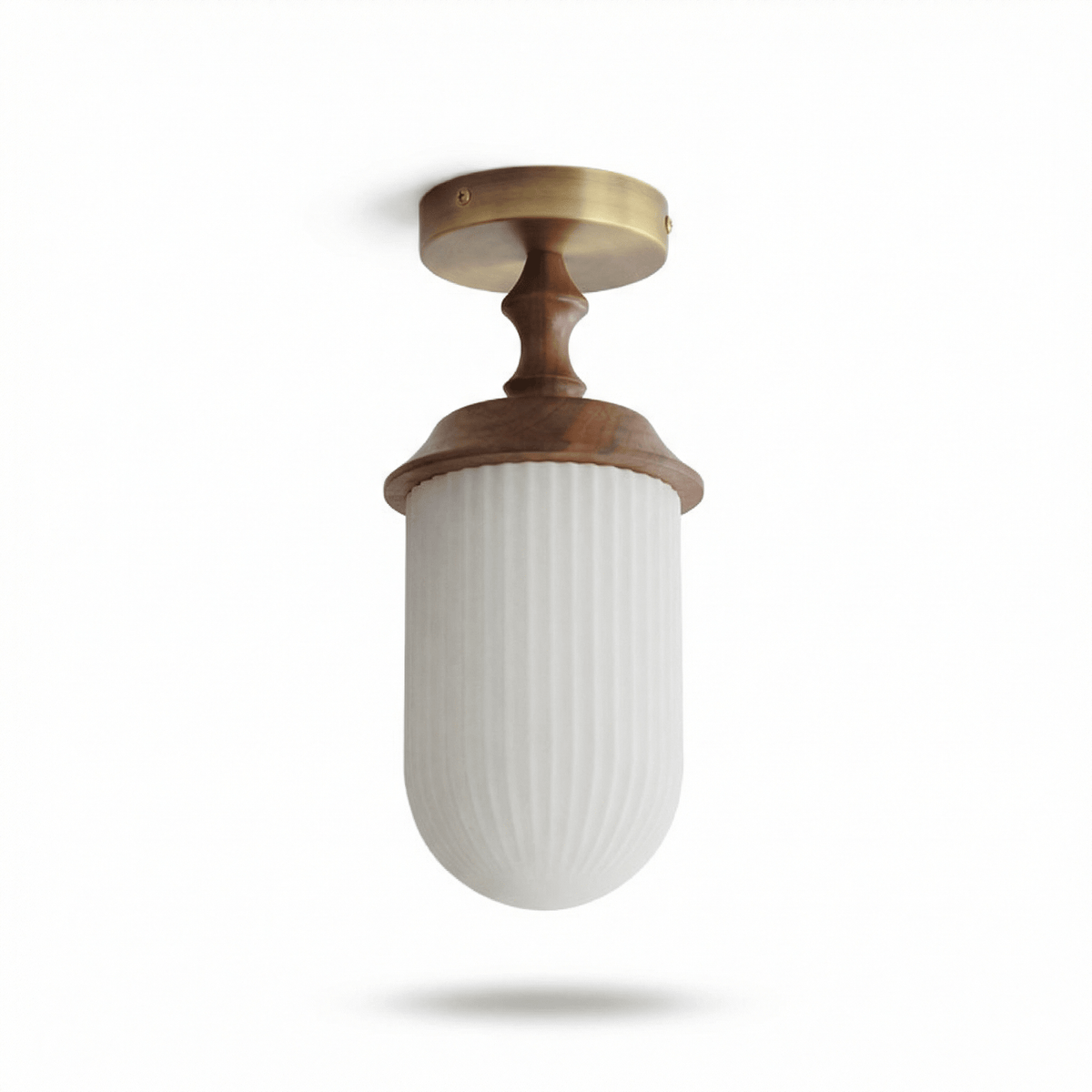 Sylvan Wood Rim Ceiling Light – Modern Minimalist Flush Mount