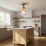 Sylvan Wood Rim Ceiling Light – Modern Minimalist Flush Mount