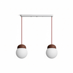 Elowen Fluted Opal Pendant Light – Modern Nordic Designer Hanging Lamp