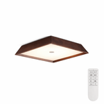 Lumo Wood LED Ceiling Light – Modern Flush Mount for Living Room & Bedroom
