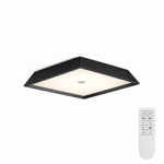 Lumo Wood LED Ceiling Light – Modern Flush Mount for Living Room & Bedroom