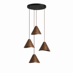 Vela Sculptural Wood Pendant Light for Modern Interiors