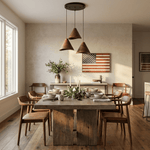 Vela Sculptural Wood Pendant Light for Modern Interiors