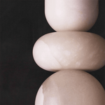 Orba Chain Chandelier with Alabaster Orbs – Modern Cascading Pendant Light