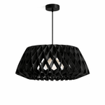 Origami Wood Pendant Light – Geometric Designer Hanging Lamp for Dining & Living Spaces