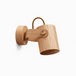 Brinka Wood Wall Spotlight – Scandinavian Adjustable Wall Sconce