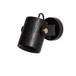 Brinka Wood Wall Spotlight – Scandinavian Adjustable Wall Sconce