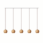 Forma Wood Pendant Lamp – Sculpted Solid Wood, Modern Minimalist Lighting