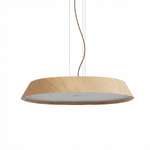 Varen Wood Pendant Light – Modern Scandinavian LED Hanging Lamp for Dining Room and Kitchen Island