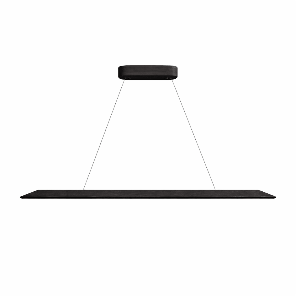 Lignis Linear Wood LED Pendant Light for Dining Room and Kitchen Island