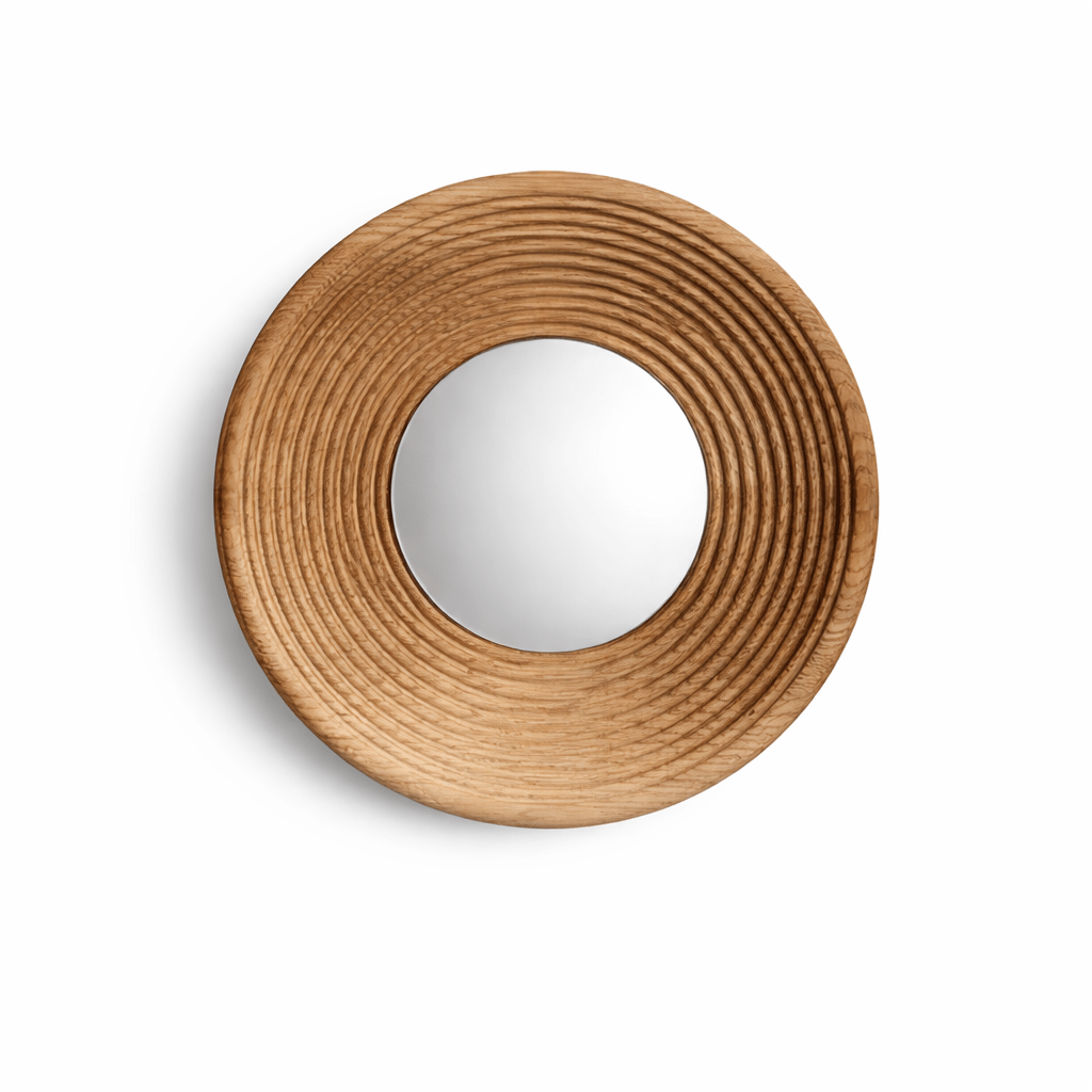 Solvara Ripple Wood Wall Sconce – Modern Sculptural Lighting