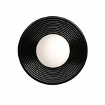 Solvara Ripple Wood Wall Sconce – Modern Sculptural Lighting