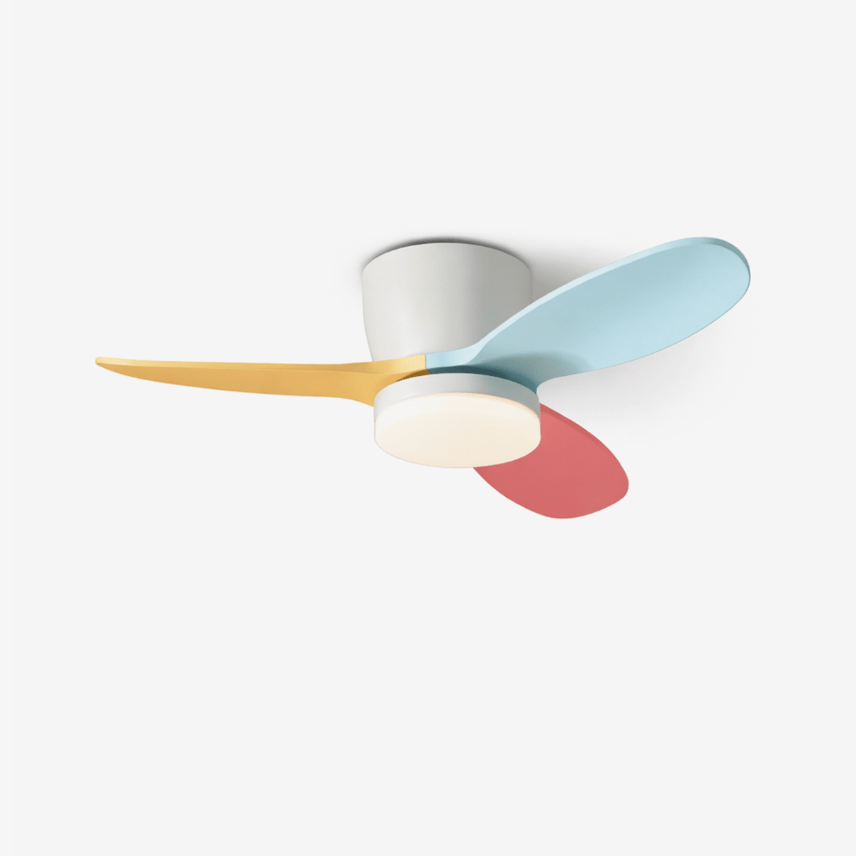 Lumo Petal Ceiling Fan Light with LED and Remote – Modern Designer Fan for Bedroom and Living Spaces