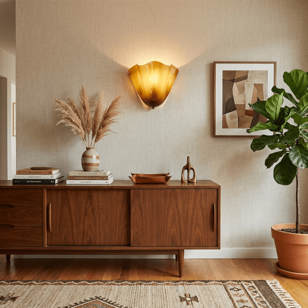 Petalia Sculptural Glass Wall Sconce | Modern Organic Lighting
