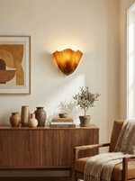 Petalia Sculptural Glass Wall Sconce | Modern Organic Lighting