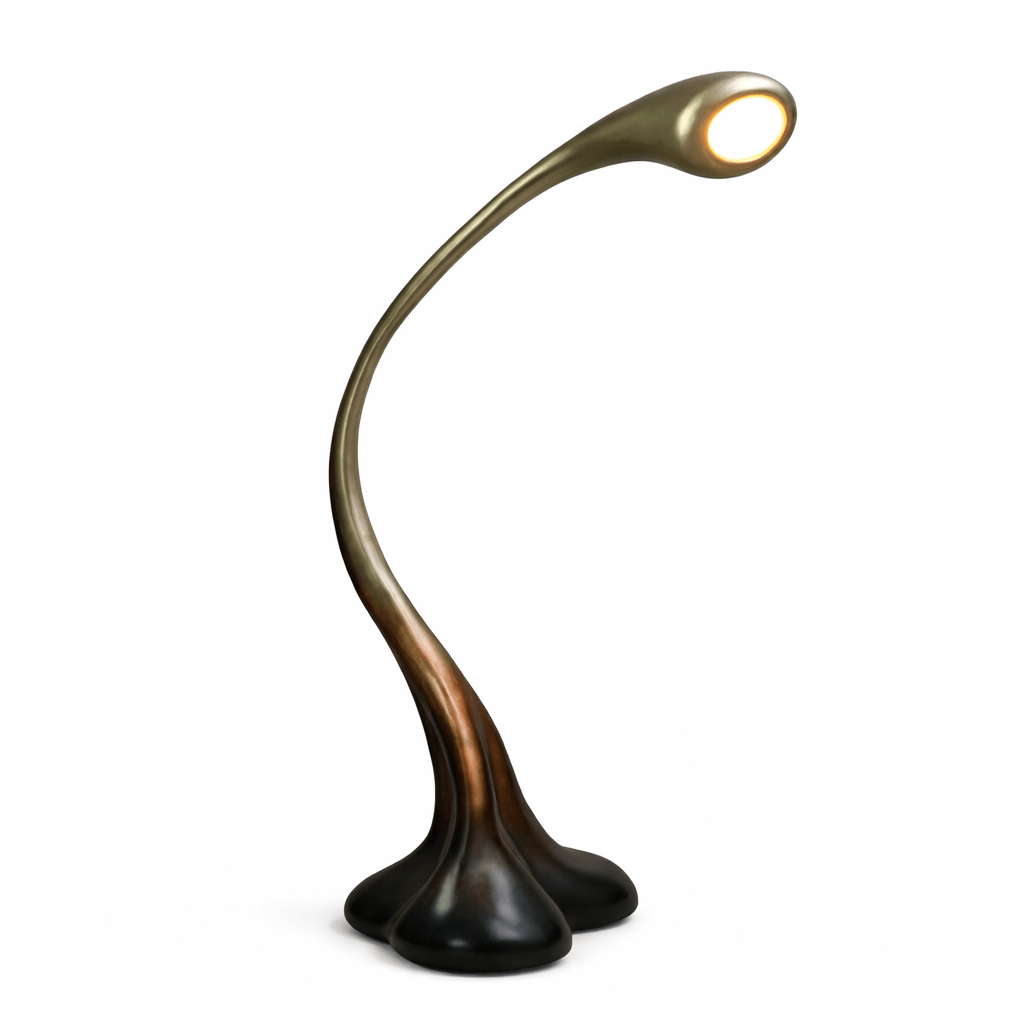 Aurelia Flow Sculptural Floor Lamp with Integrated LED