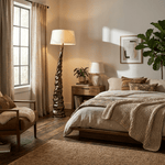 Sculpted Peak Floor Lamp – Modern Art Deco Statement Lighting