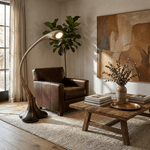 Aurelia Flow Sculptural Floor Lamp with Integrated LED