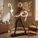 Luminous Voyager Sculpture Floor Lamp with LED Illumination