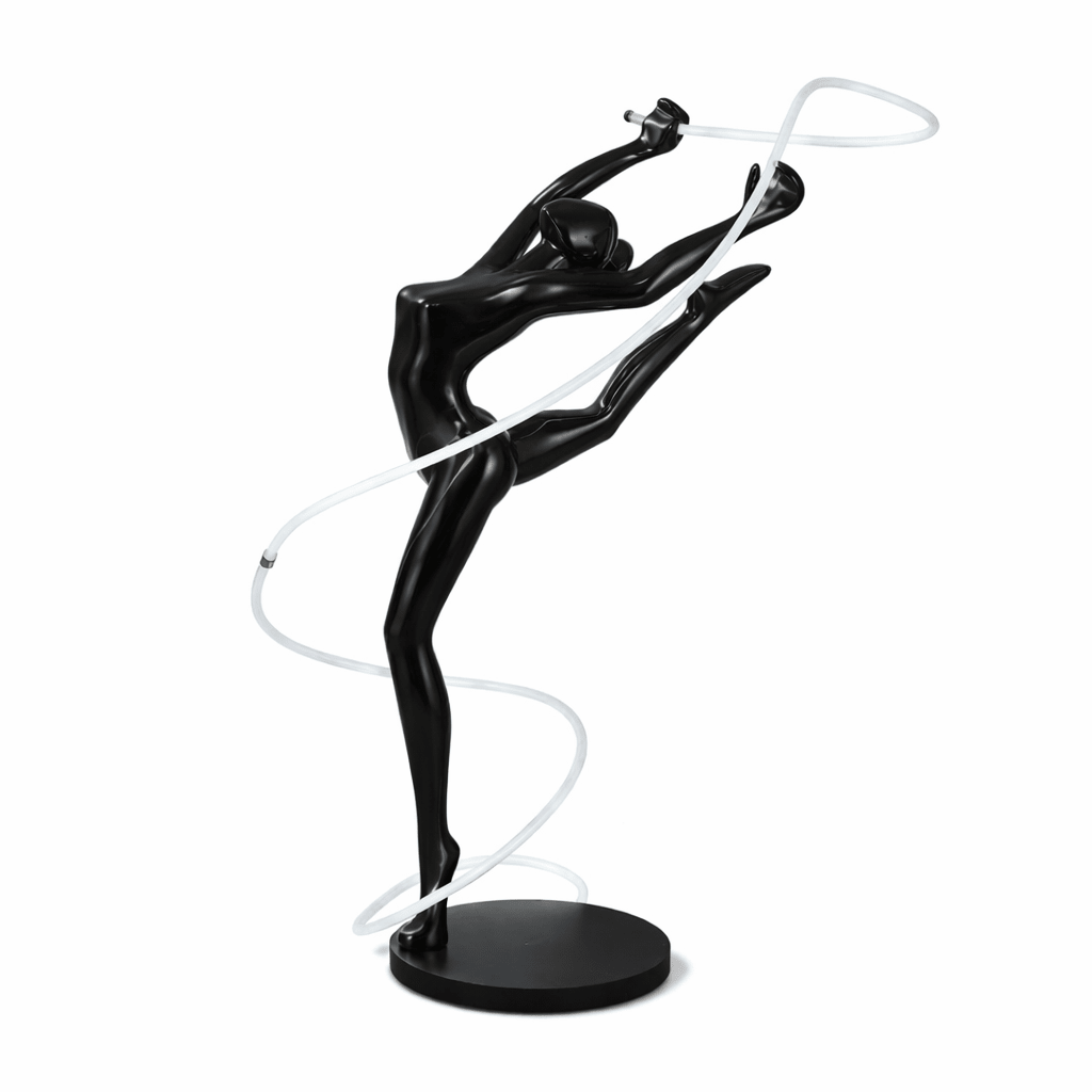 Aurelia Ribbon Dancer Sculptural LED Floor Lamp