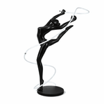 Aurelia Ribbon Dancer Sculptural LED Floor Lamp