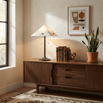 Apex Alabaster Prism Table Lamp — Sculptural Modern Illumination