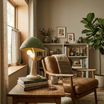 Forest Mushroom Table Lamp – Sculptural Nature-Inspired LED Table Light for Bedroom & Living Room