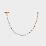 Riviere Glass Chain Chandelier – Modern Linear LED Pendant Light