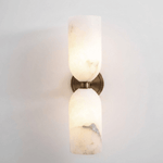 Alabaster Nexus Wall Sconce — Handcrafted Spanish Stone Up-Down Light