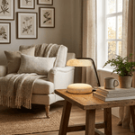 Petralis Alabaster Table Lamp – Hand-Carved Stone Desk Light