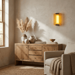 Verella Cast Resin Wall Sconce – Modern Artisan LED Wall Light