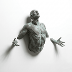 Dynamic Human Sculpture Collection – Contemporary Figurative Lighting Art