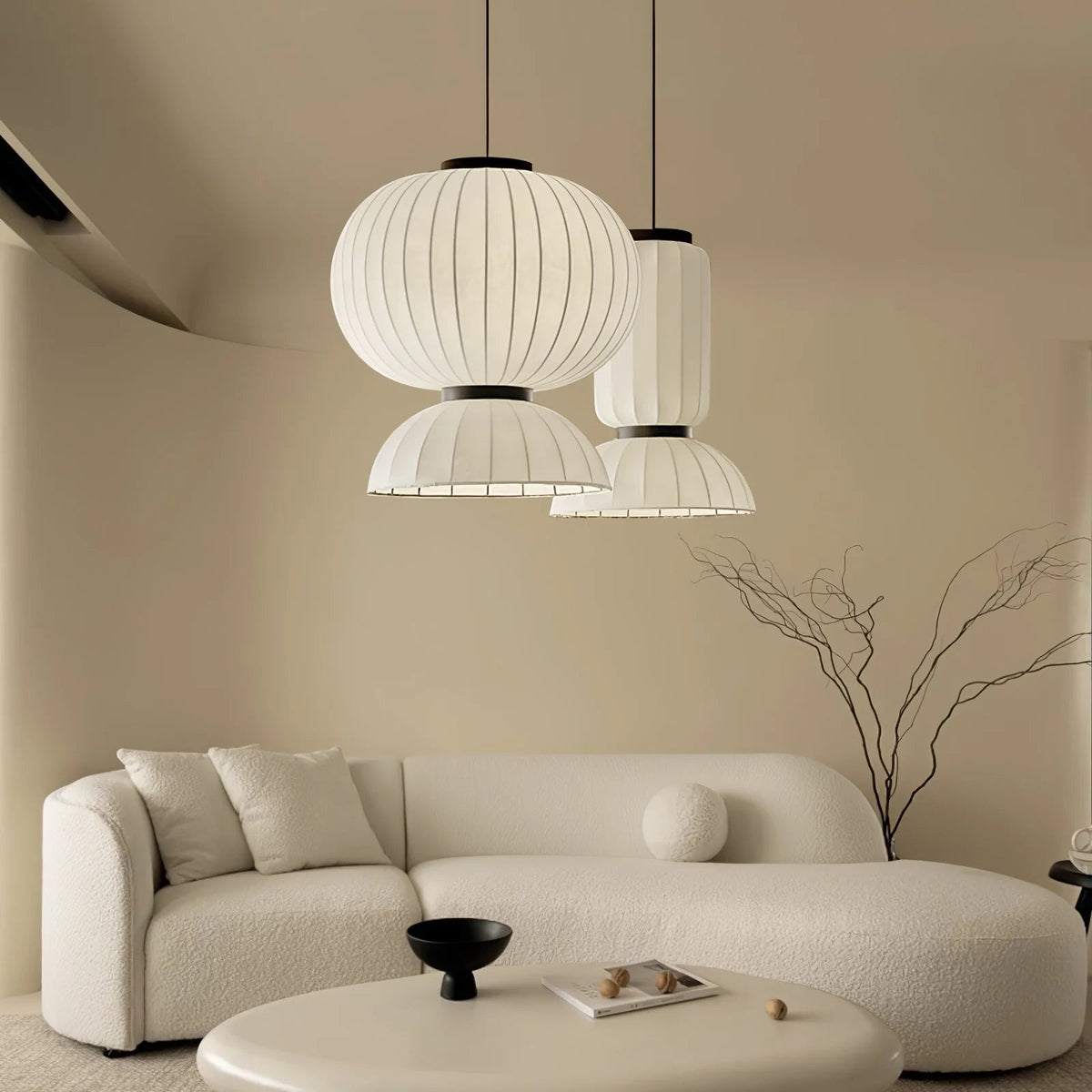 Mulberry Glow Pendant Light
