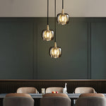 Long Spiral Cubes Crystal Pendant Light Dimmable Chandelier For Staircase