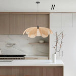 Retro Floral Rattan Pendant Lamp