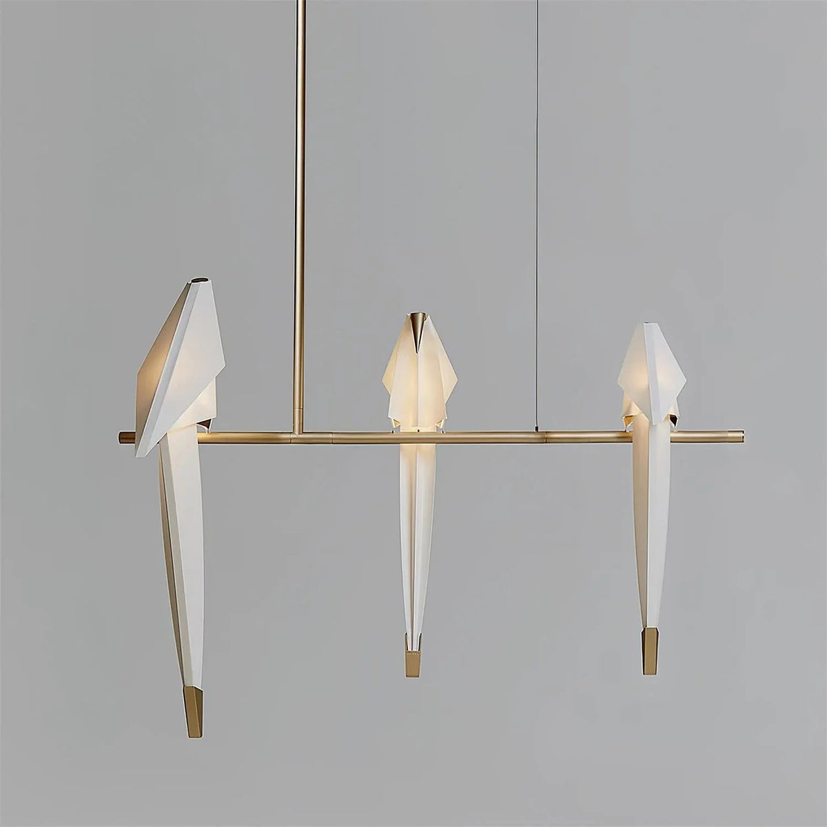 Origami Bird Led Chandelier