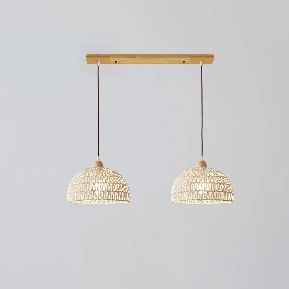 Arco Rattan Pendant Ligh