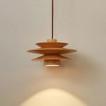 Wooden Cascade Pendant Light