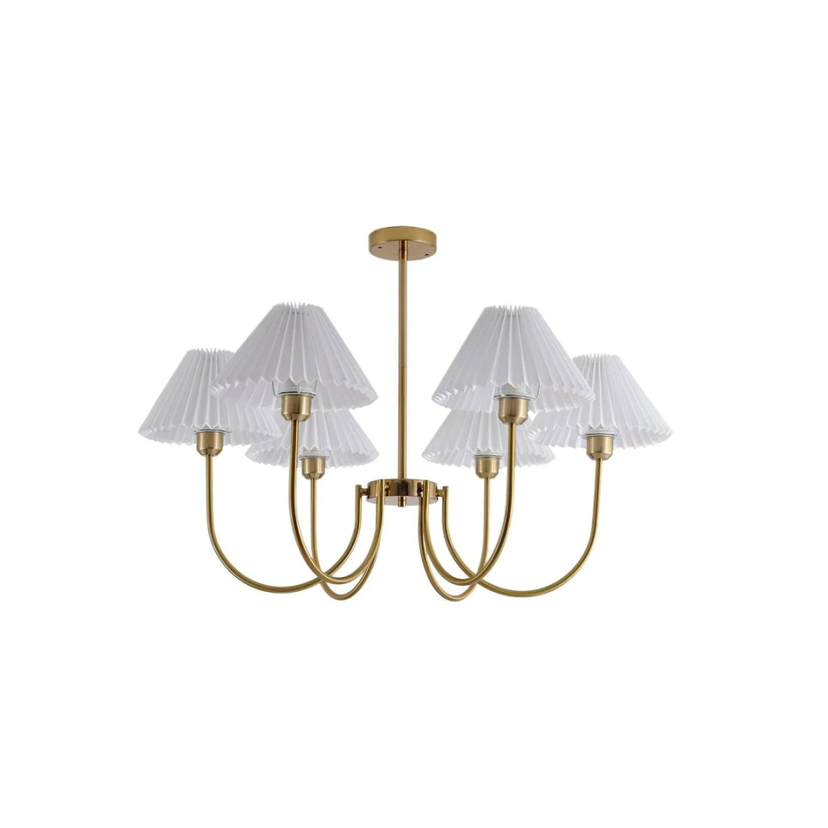 Aurelle Pleated Chandelier