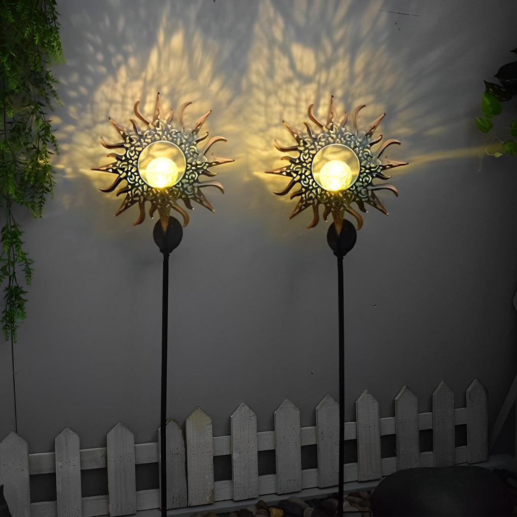 Creative Hollow Solar Lawn Light Li002474