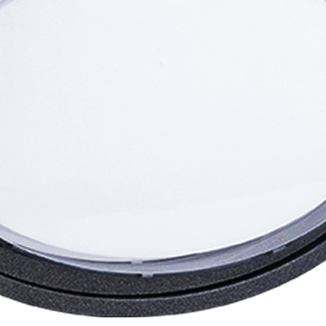 Minimalist Outdoor Wall Sconce in Black – Waterproof LED for Modern Facades