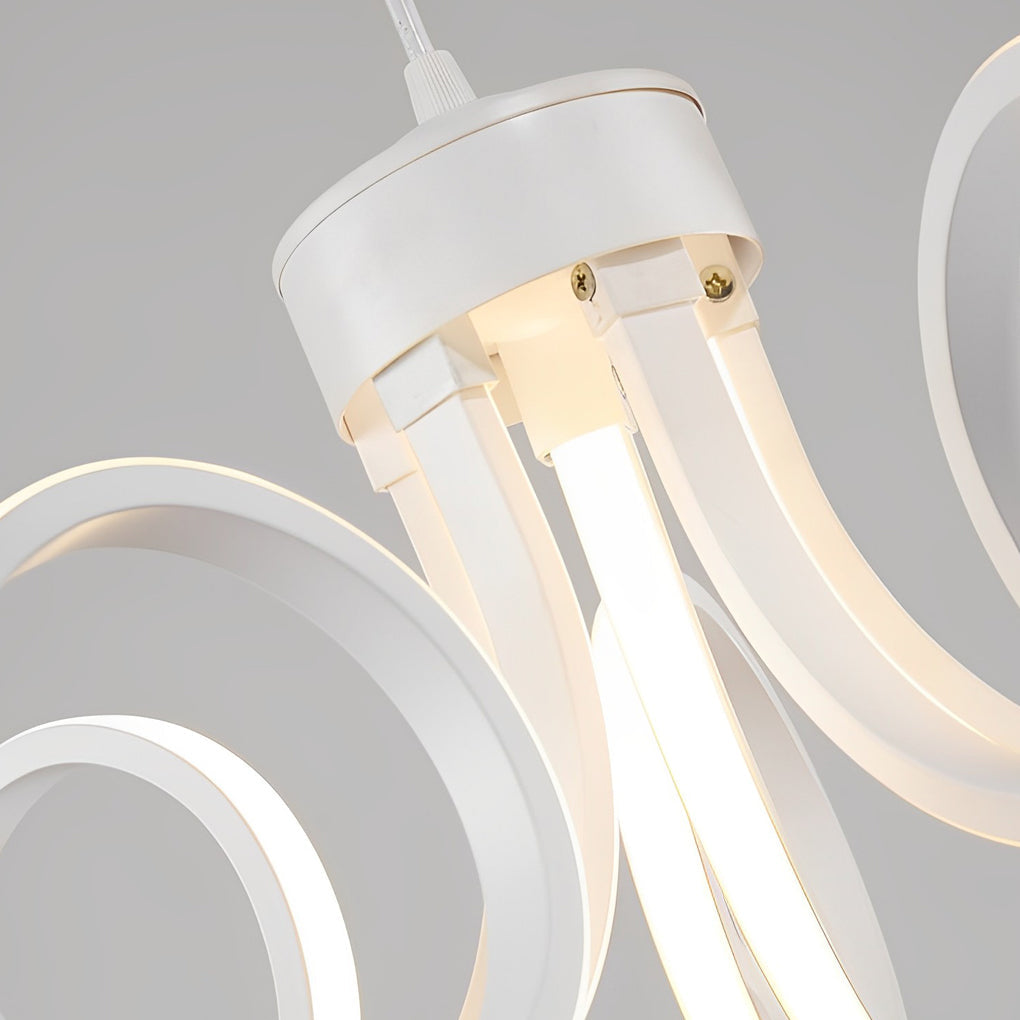 Flower Petals Nordic Led Chandelier Ha084558