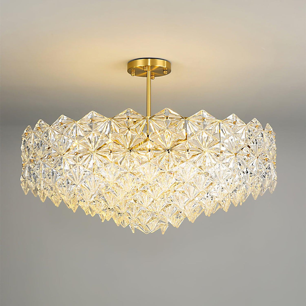 Crystal Frost Chandelier